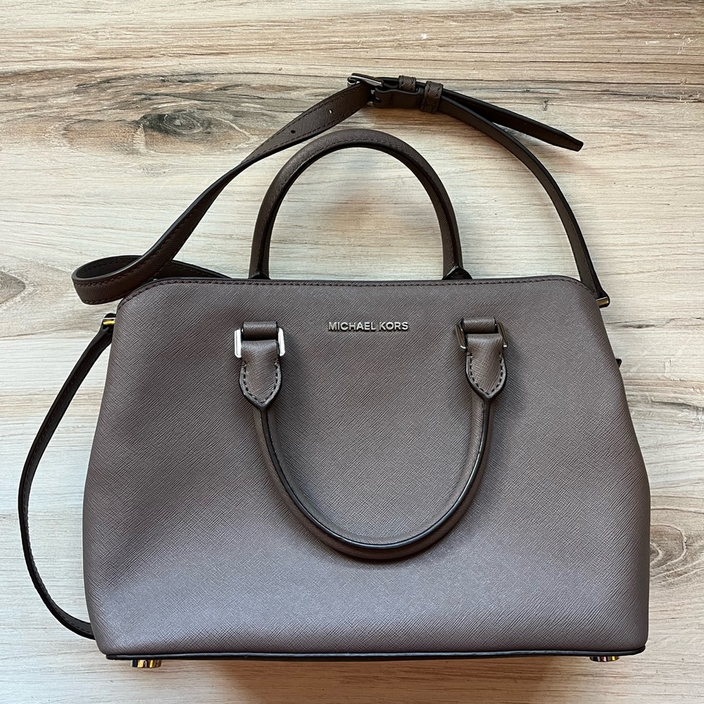 Michael Kors Dark Brown Satchel